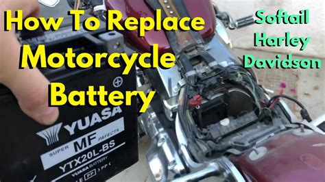 How To Replace Battery In A 2003 Honda Shadow Motorcycle Hon