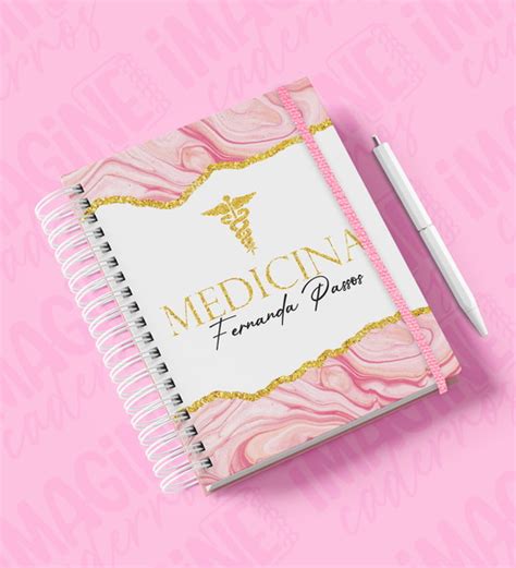 Caderno Personalizado Curso Medicina Elo7 Produtos Especiais