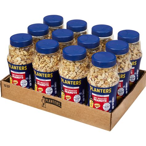 Snapklik PLANTERS Unsalted Dry Roasted Peanuts 16 Oz