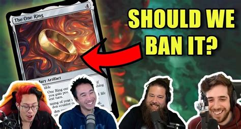 Commander Clash Podcast Should We Ban The One Ring