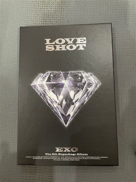 EXO ALBUM Love Shot The 5th Album Repackage Pc Included Hobbies