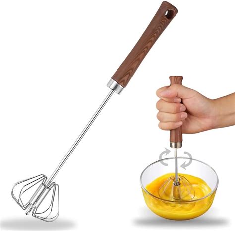 Amazon Stainless Steel Semi Automatic Egg Whisk Pcs Hand Push