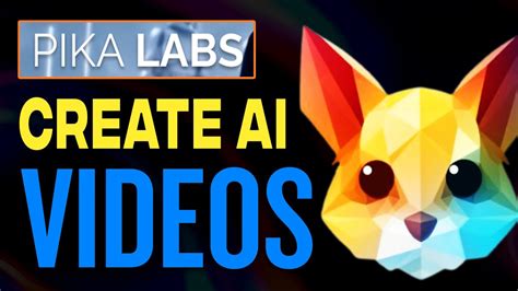 How To Create AI Video With Pika Labs YouTube