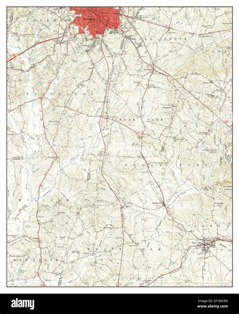 Durham South Carolina Map Cut Out Stock Images Pictures Alamy