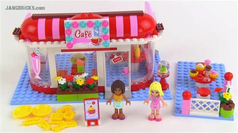 Lego Friends City Park Cafe Set Review With Bonus