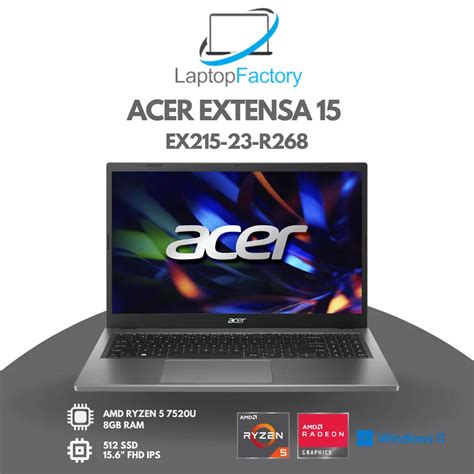 Acer Extensa 15 EX215 23 R268 Laptop Factory