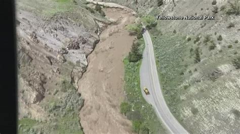 Major Flooding Shuts Down Yellowstone National Park Youtube