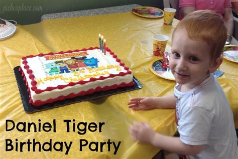 Daniel Tiger Birthday Party