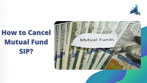 How To Cancel Mutual Fund Sip Fincareplan