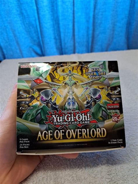 Konami 24 Booster Pack Yu Gi Oh Age Of Overlord Catawiki