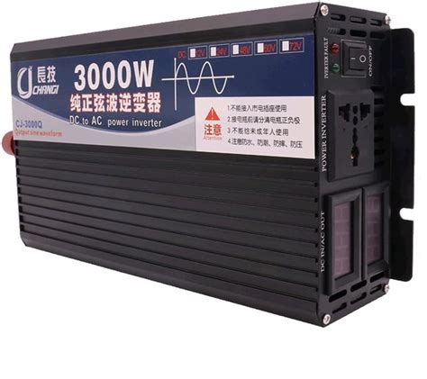 Jp 純粋な正弦波インバーター、3000w 4000w 5000wパワーインバーター、カーインバーターdc 12v