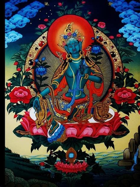 Neela Saraswati Or Blue Saraswati A Form Of Tara Maa Of Mahavidya