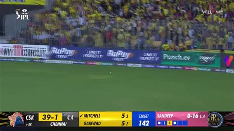 Sandeep Sharma To Daryl Mitchell Runs S Csk Vs Rr St Match