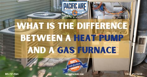 What Is The Difference Between A Heat Pump And A Gas Furnace Pacific