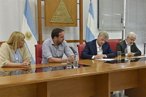 Apn La Pampa El Gobernador Sergio Ziliotto Encabez Hoy La Licitaci N