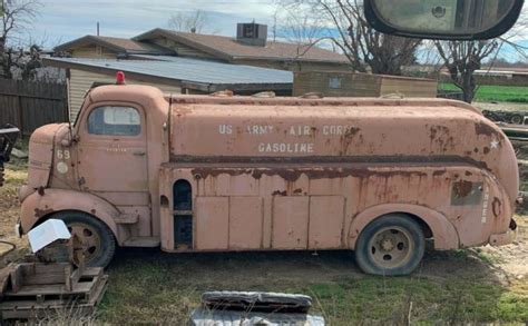 1940 Dodge Ww2 Aviation Fuel Truck Barn Finds