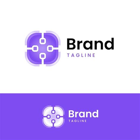 Premium Vector Tech Abstract Logo
