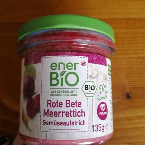 EnerBio Rote Beete Meerrettich Aufstrich Review Abillion