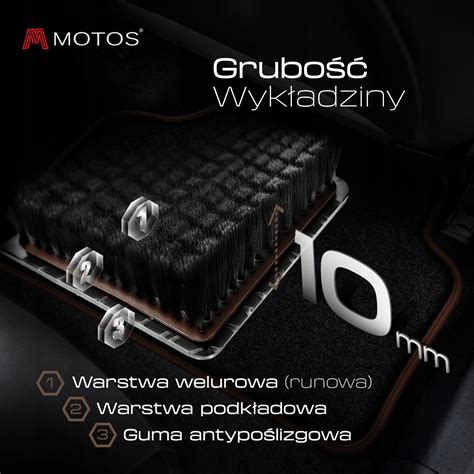 Dywanik Samochodowy Motos Welurowe Premium Renault Espace IV 2002 2015