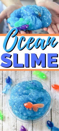 Under The Sea Ocean Slime Recipe Without Borax