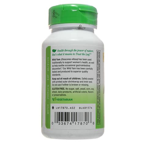 Дикий Ямс, Wild Yam, Nature's Way, 425 мг, 100 капсул, цена 301 грн ...