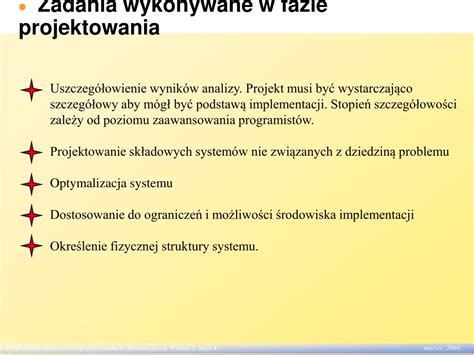 Ppt Budowa I Integracja System W Informacyjnych Powerpoint