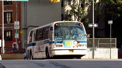 Mta New York City Bus Nova Bus Rts On The Bx Local Bus