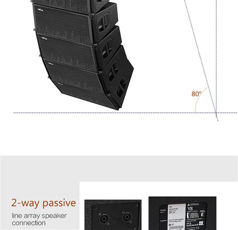 Y8 Dual 8 Inch Line Array Speaker Skytone Audio