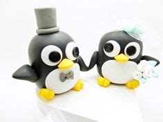 Pinguin Tortenfiguren Hochzeit Tortentopper Von Kinderschmuck Auf