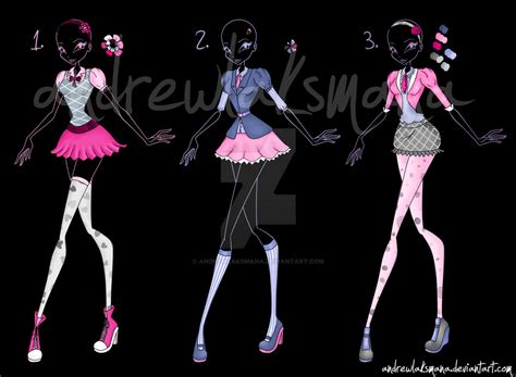 Adoptable Season 6 School Outfits Auction Open By Andrewlaksmana On