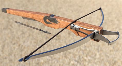 3d Asset Crossbow Animated Cgtrader