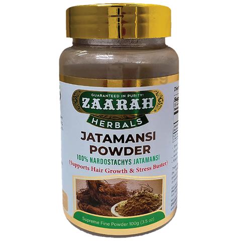 Zaarah Herbals Jatamansi Powder Buy Bottle Of 1000 Gm Powder At Best Price In India 1mg