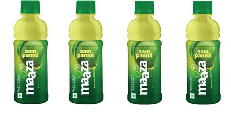 Maaza Aam Panna Refreshing Fruit Drink Pack Of 4 250 Ml Pet Bottl