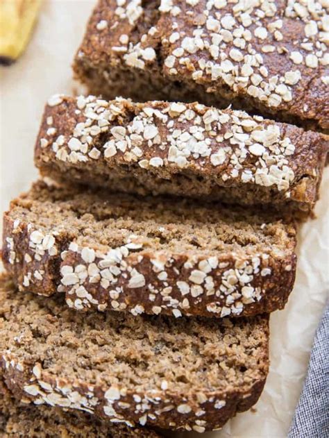 Flourless Oatmeal Banana Bread Story The Roasted Root