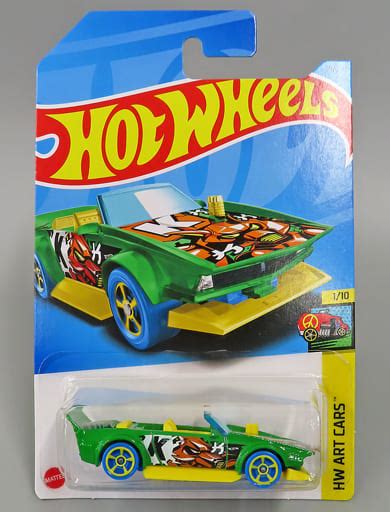 1 64 Track Manga Green X Yellow X Orange Hot Wheels Hw Art Cars [hkh45] Toy Hobby Suruga