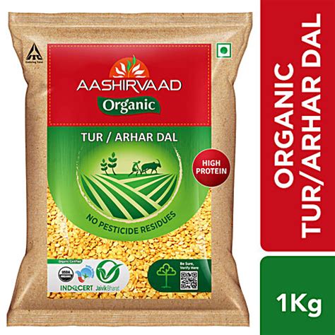 Buy Aashirvaad Organic Arhar Tur Dal Online At Best Price Of Rs