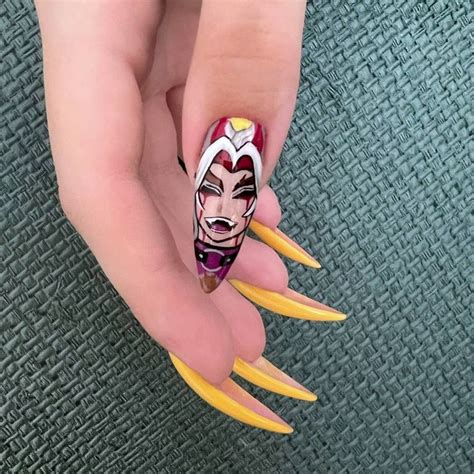 Genshin Itto Nails Nails Enamel Pins Heels