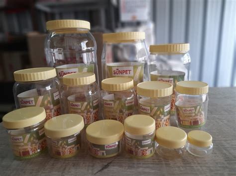 Transparent Round Sunpet Jar Ml For Kitchen Storage At Rs Piece