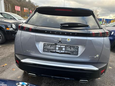 Grey Peugeot 2008 Peugeot 2008 Gt Line Vollausstattung Fuel Petrol And