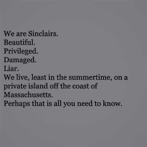 The Sinclairs In 2024 We Were Liars Liar Quotes Best Quotes From Books