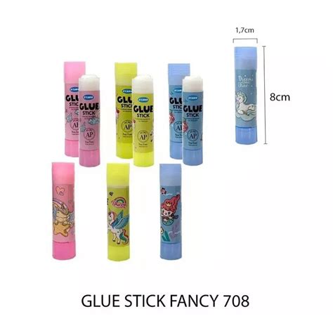 Jual A14 GLUE STICK FANCY LEM KERTAS BATANG GLUE STICK 10 Gram