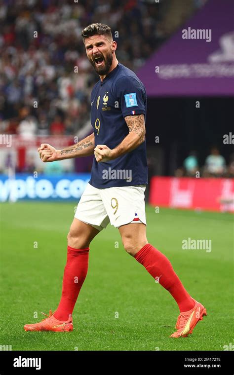 Al Khor Qatar Th Dec Olivier Giroud Of France Celebrates