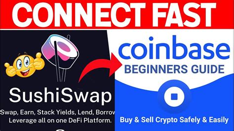 How To Connect Coinbase Wallet To SushiSwap Crypto Wallets Info YouTube