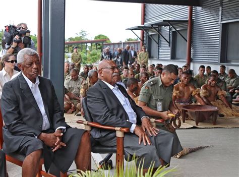 Australian Prime Minister Meets Prime Minister Rabuka Fiji Australia