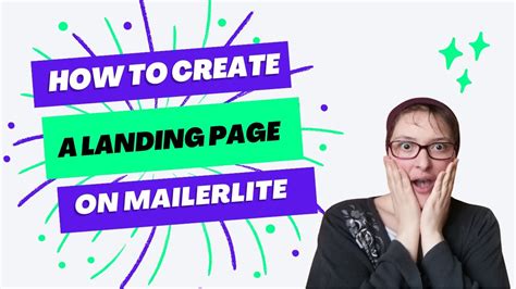 Create A Landing Page On Mailerlite Email Marketing Series Part 1 Youtube