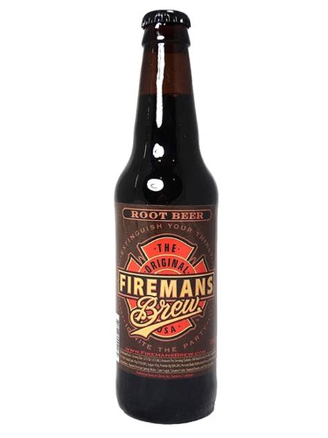 Fresh 12oz Firemans Root Beer Soda Emporium Buy Soda Pop Online