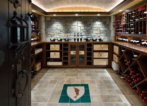 Wine Cellars Rustic Wine Cellar Boston By Stoneyard® Houzz