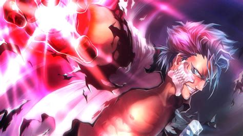 Grimmjow's Fierce Battle Aura – Bleach Espada Animated Wallpaper ...