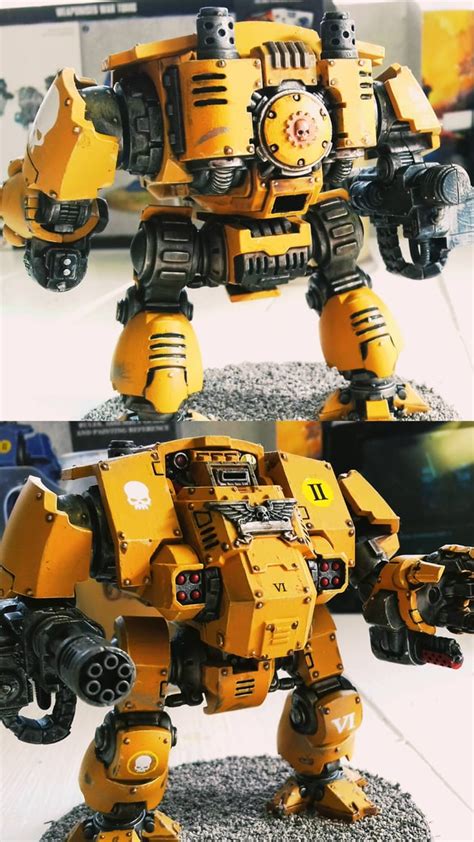 A Redemptor Dreadnought I painted a while ago. : r/Warhammer40k