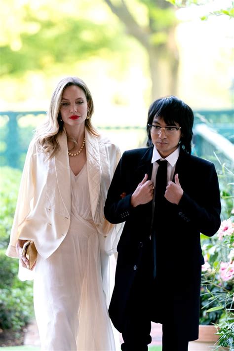 Angelina Jolie and Son Maddox at White House State Dinner | POPSUGAR